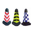 Hot Sale Profesional Caucho Industrial Flexible Road Cones de tráfico